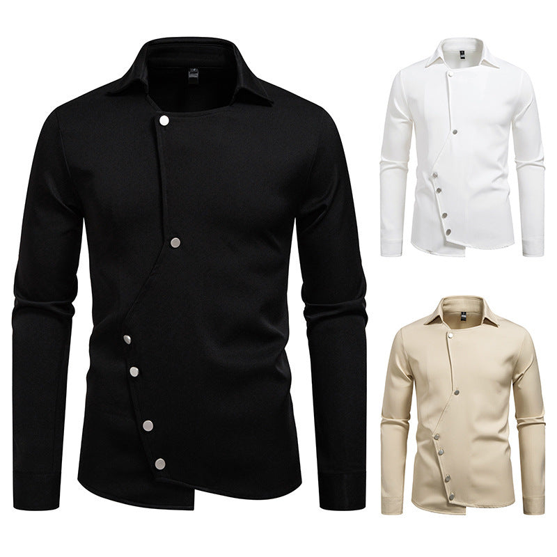 New High-grade Long-sleeved Shirt For Men