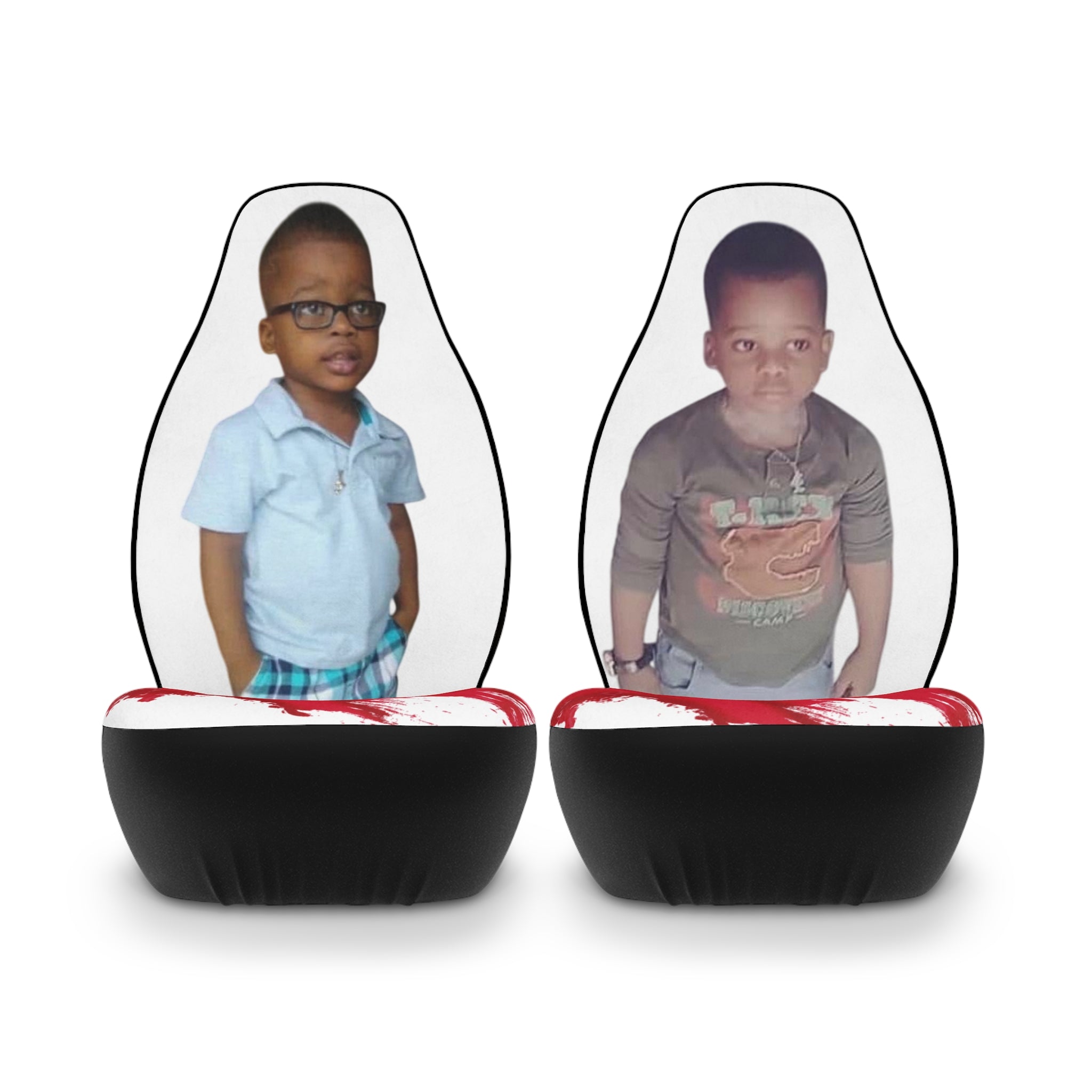 Colorful Polyester Car Seat Covers, Custom Car Seat Covers, Auto Accessories, Unique Gifts, Car Decor, Haitian Pride