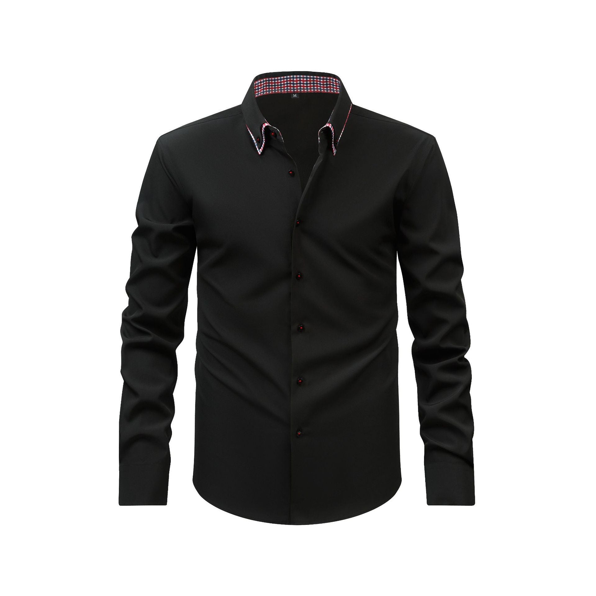 Double Collar Stitching Casual Versatile High-end Shirt