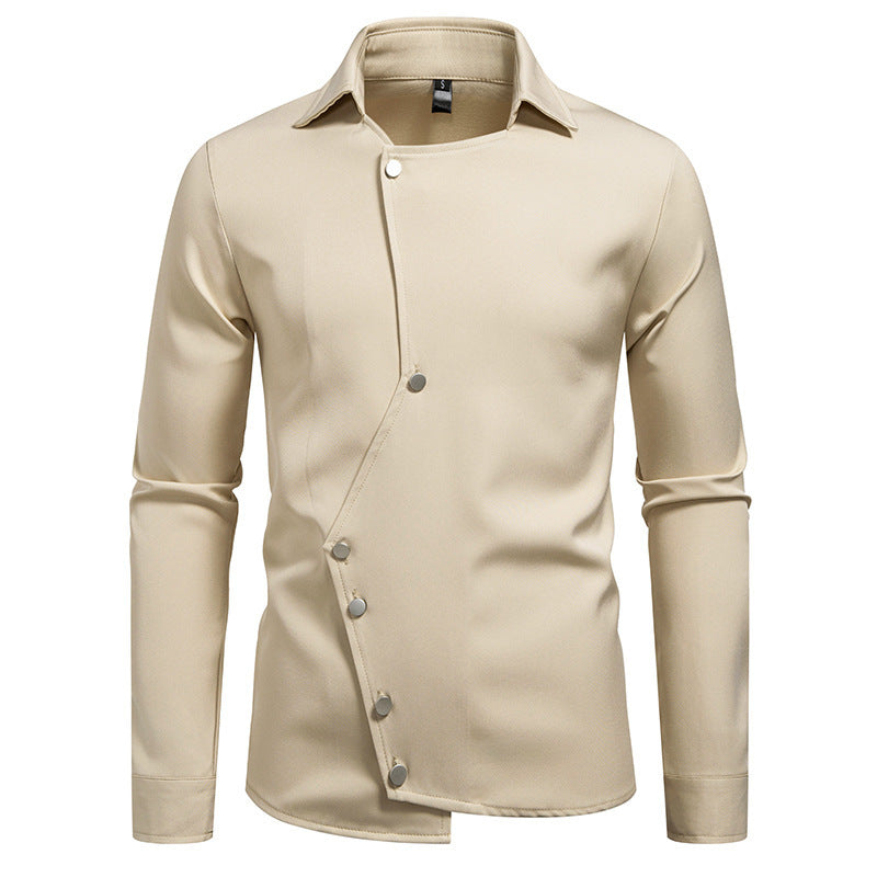 New High-grade Long-sleeved Shirt For Men