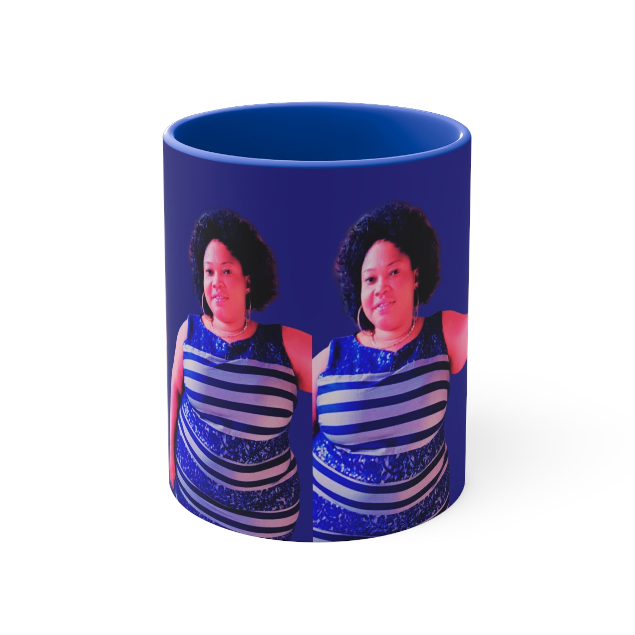 Vibrant Personalized 11oz Accent Mug, Unique Gift for Friends, Custom Coffee Cup, Fun Home Décor, Motivational Drinkware