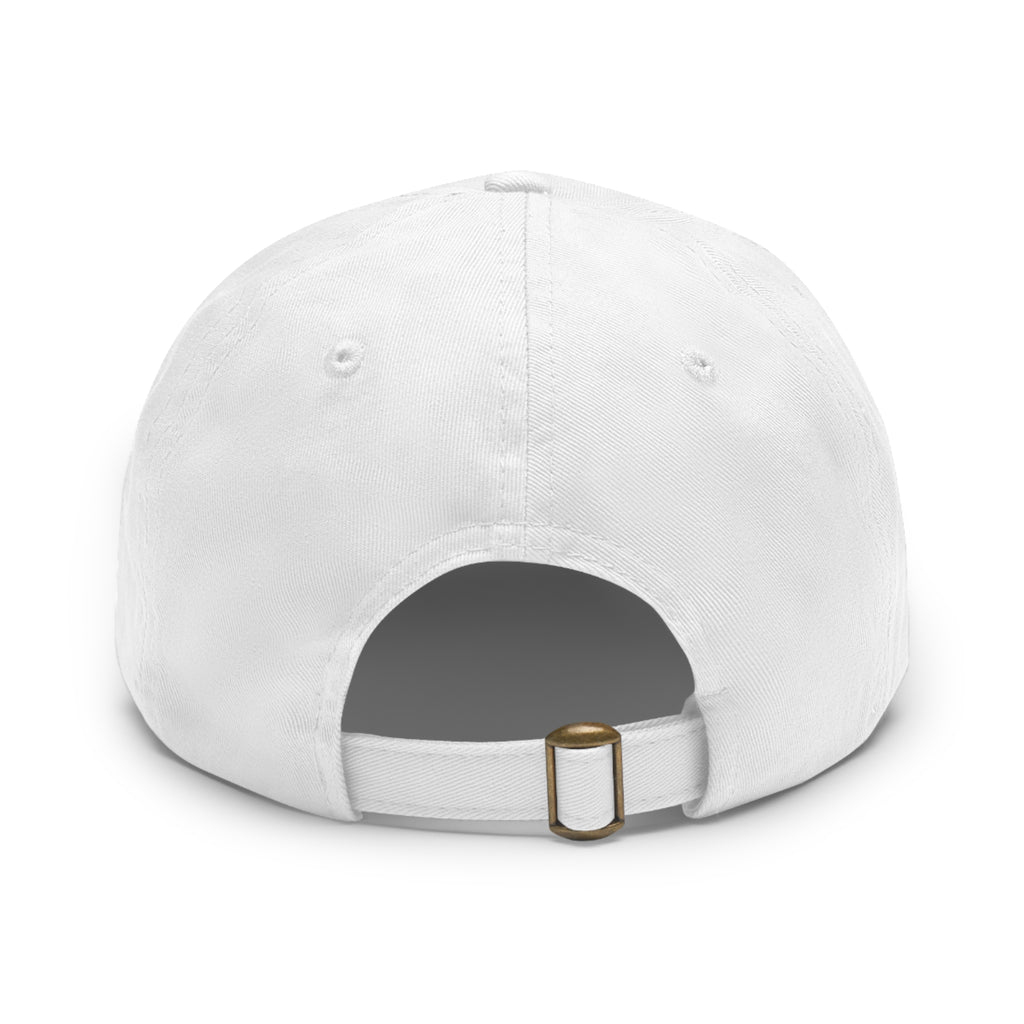 Stylish Dad Hat with Unique Leather Patch, Eco-Friendly Gift, Casual Wear, Trendy Accessory