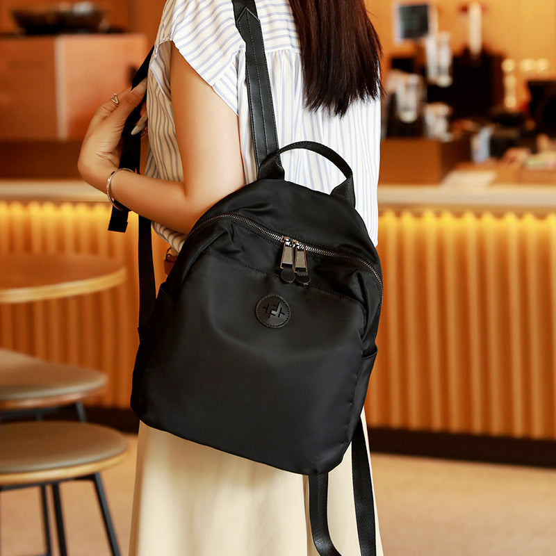 High Sense Lightweight Backpack Oxford Cloth Travel Bag