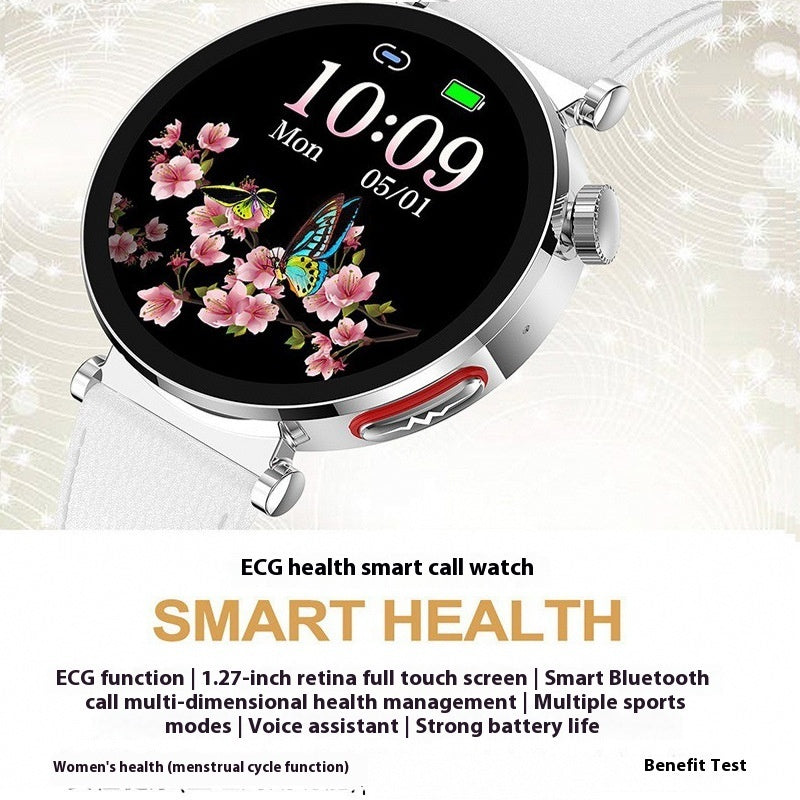 Smart Watch ET490 Sports Sleep Monitoring ECG Bluetooth Calling