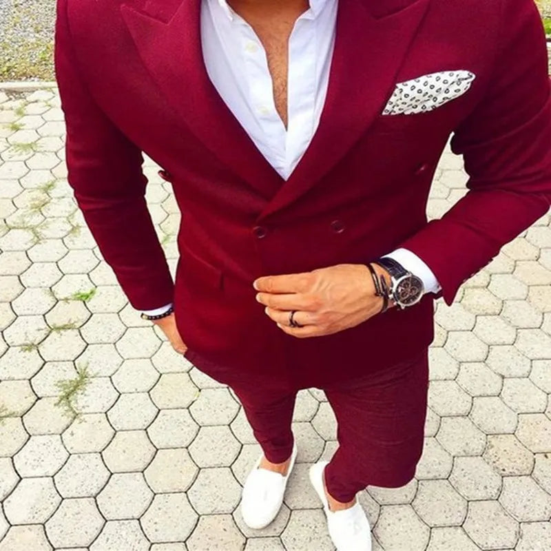 Men Suits Latest Designs Beige Groom Tuxedos elbow patches 2 Pieces (Jacket+Pants) Italian Man Suit Blazer Wedding Prom Dinner