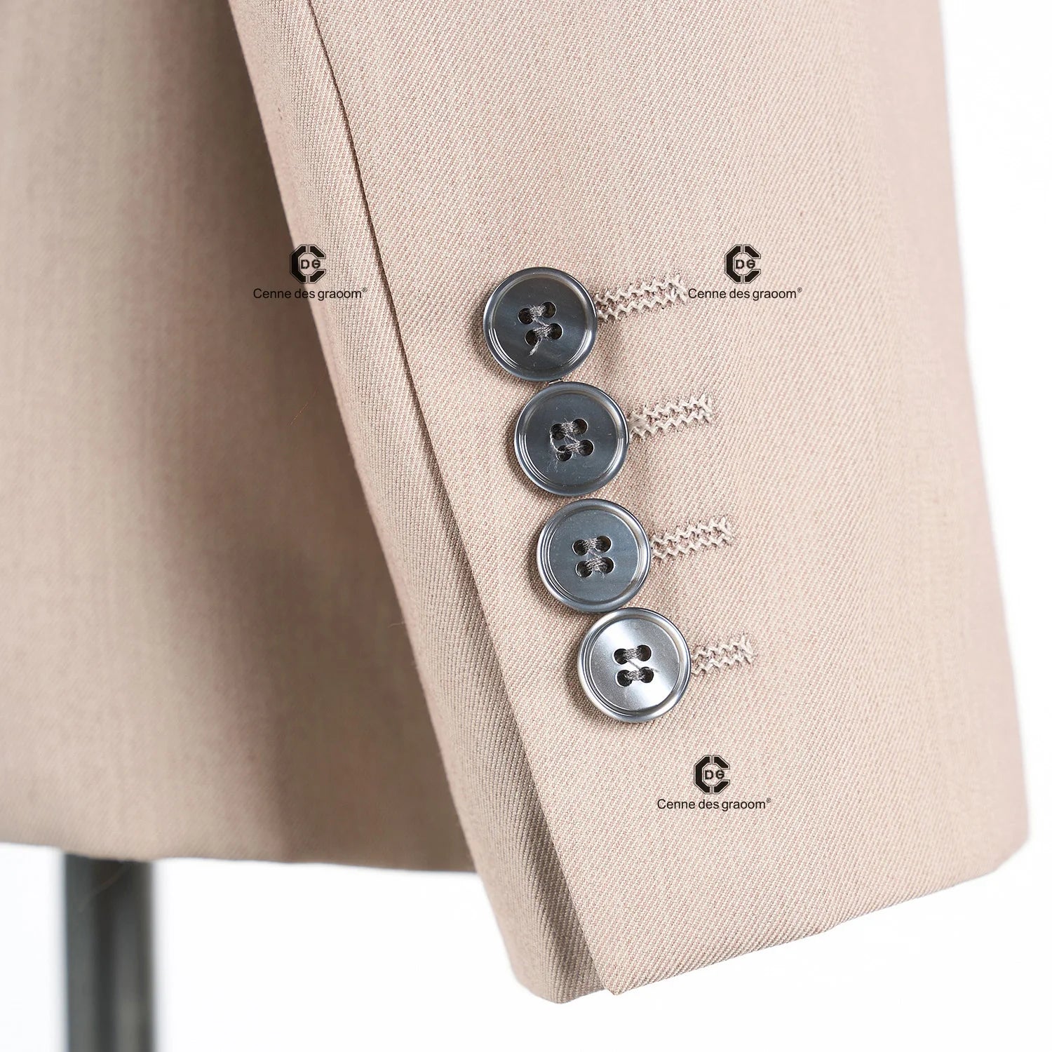 Cenne Des Graoom 2025 New Safari Men Suits Square Collar Tailor-Made Formal Casual Business Official Daily Wear Costume Homme