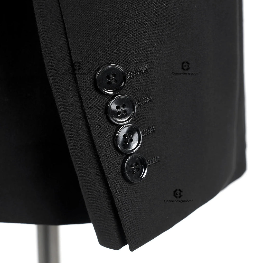 Cenne Des Graoom 2025 New Safari Men Suits Square Collar Tailor-Made Formal Casual Business Official Daily Wear Costume Homme