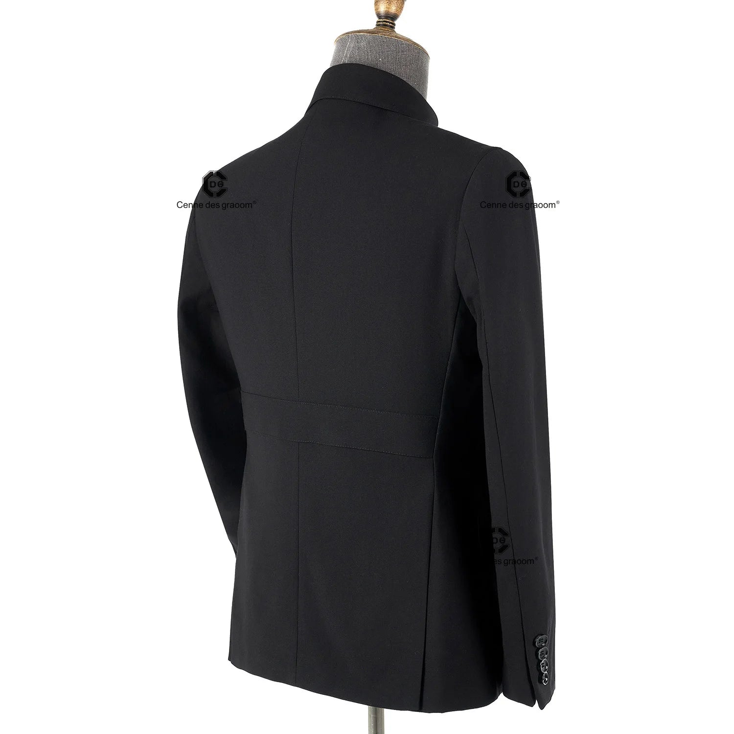 Cenne Des Graoom 2025 New Safari Men Suits Square Collar Tailor-Made Formal Casual Business Official Daily Wear Costume Homme