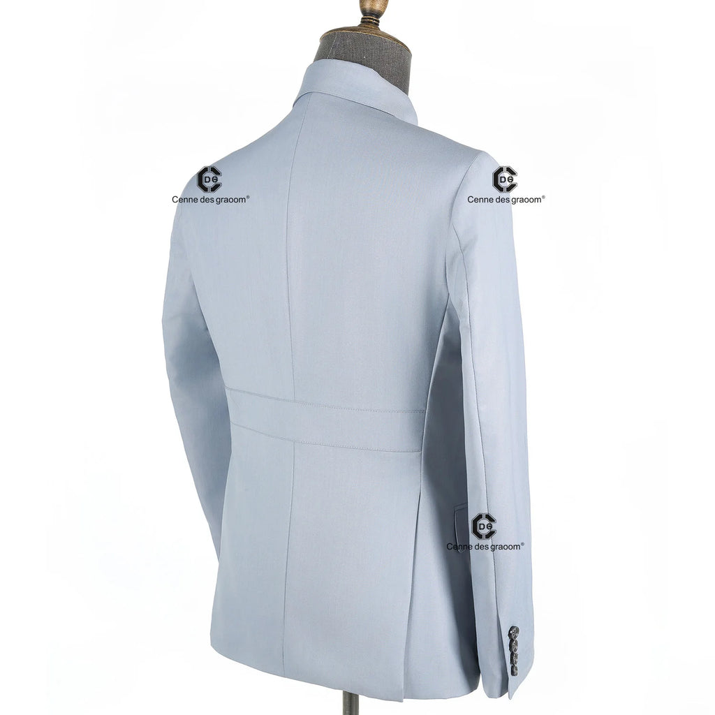 Cenne Des Graoom 2025 New Safari Men Suits Square Collar Tailor-Made Formal Casual Business Official Daily Wear Costume Homme