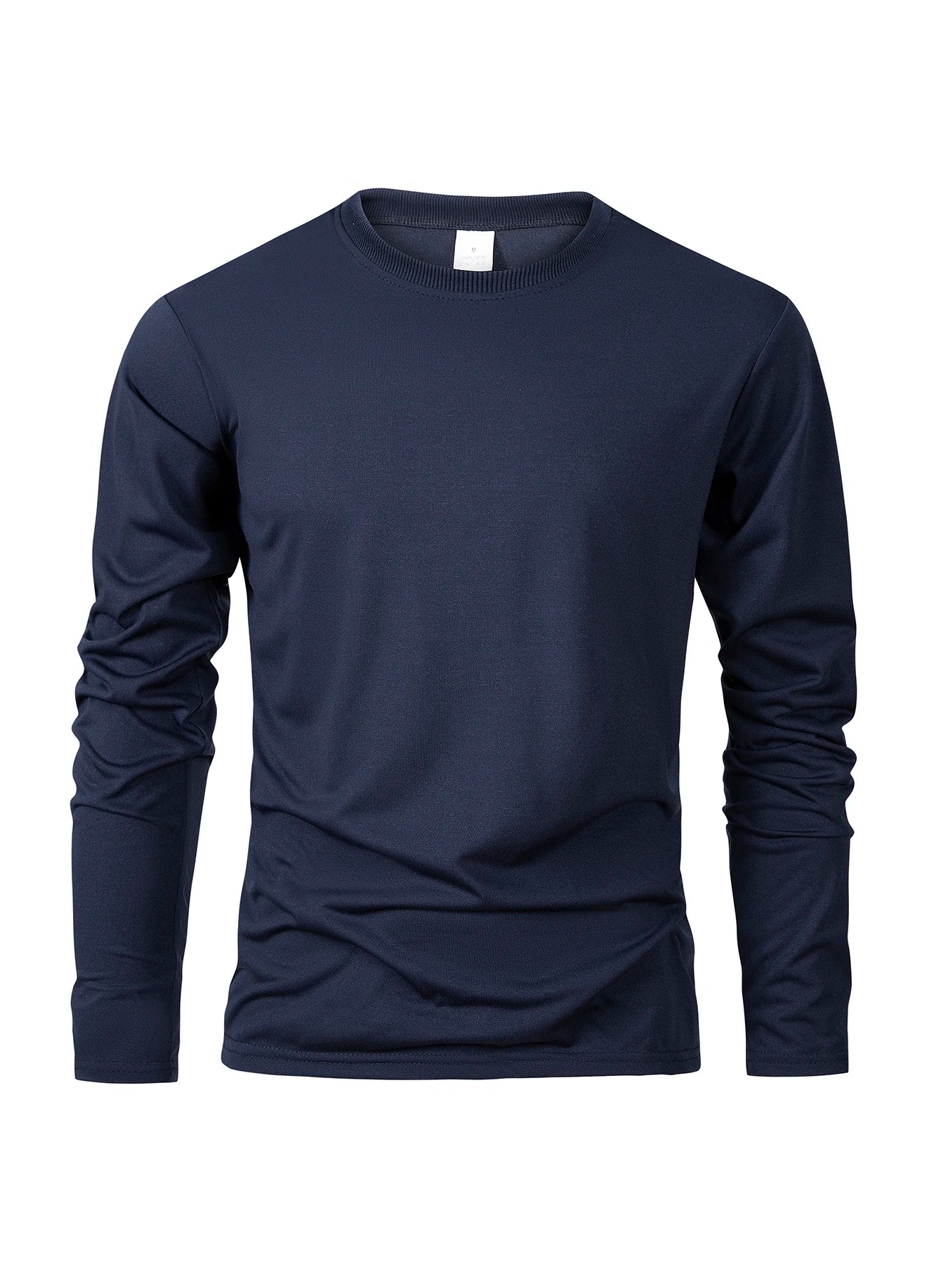 Men's Long Sleeve T Shirts Casual Round Neck Moisture Wicking Tees Male Tops Sports comfortable versatile Men's T-shirts