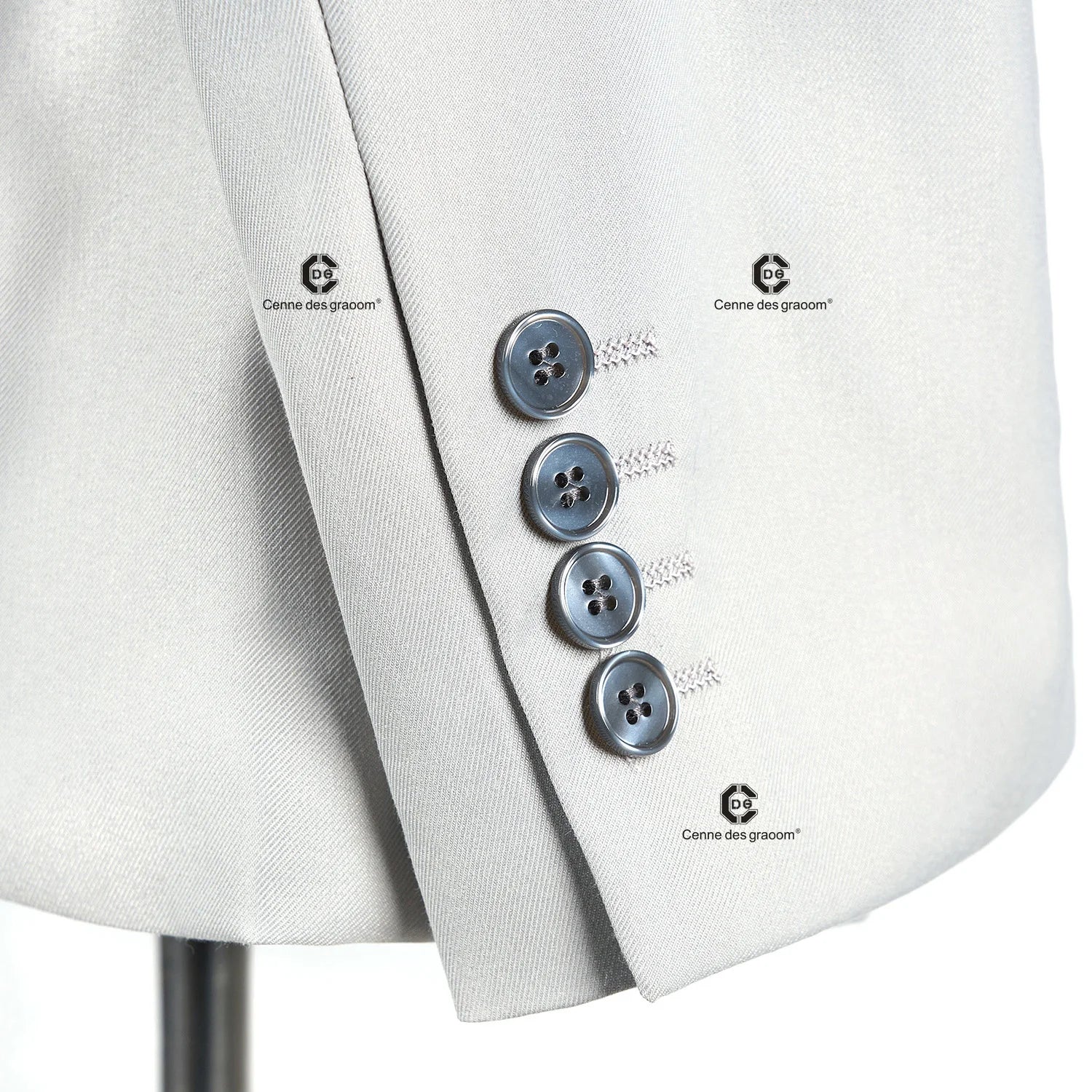 Cenne Des Graoom 2025 New Safari Men Suits Square Collar Tailor-Made Formal Casual Business Official Daily Wear Costume Homme