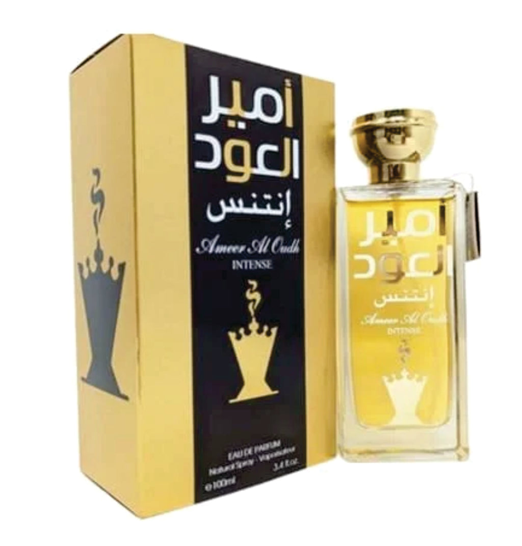 Ameer Al Oudh Intense Oud 3.4 Fl. Oz., Eau de Parfum Natural Spray