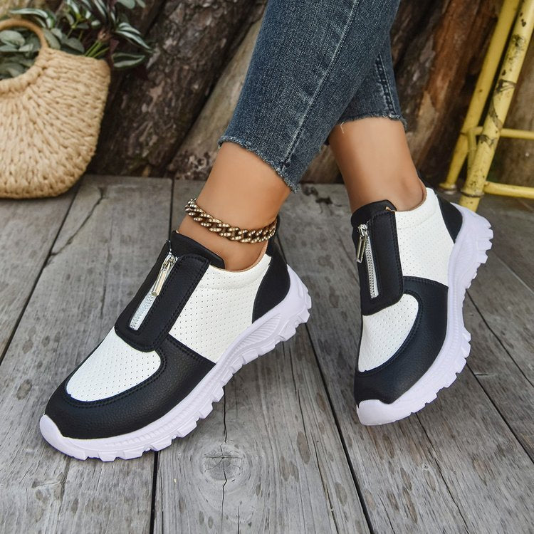 Women's Color Matching Casual Shoes Outdoor Sneakers