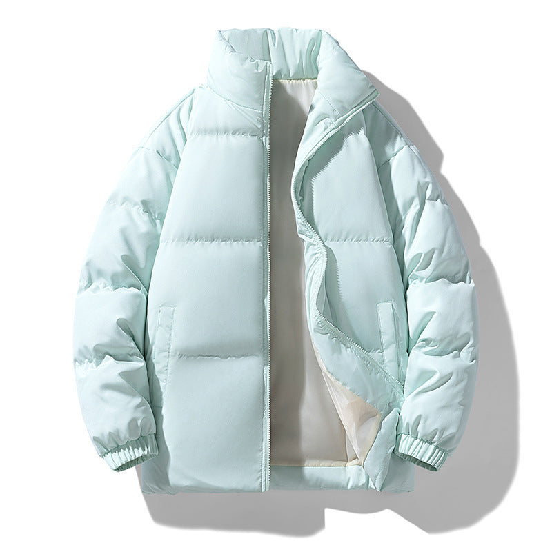 Men's Stand-up Collar Cotton-padded Coat Thickened Warm-keeping And Cold-proof