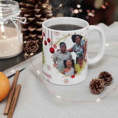 Festive Christmas Mug 2023, Holiday Coffee Cup,  personalizer
