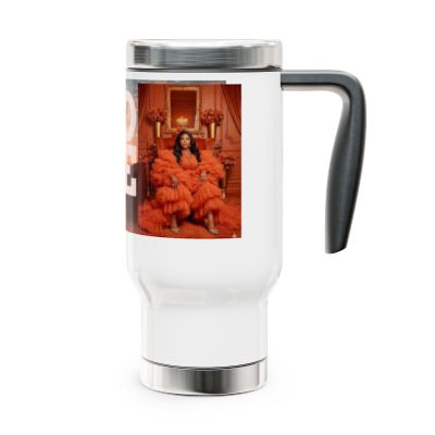 Stylish Travel Mug, Love Mug, Gift for Coffee Lovers, Outdoor Mug, Personalized Drinkware,